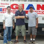 Alfonse (manager), Perry (owner), Tony (siding foreman)